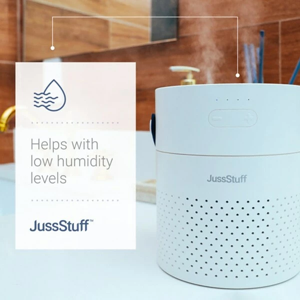 Humidifiers JussStuff Double Nozzle Humidifier, White (OJN100033) 5 Humidifiers JussStuff Double Nozzle Humidifier, White (OJN100033) - Image 3