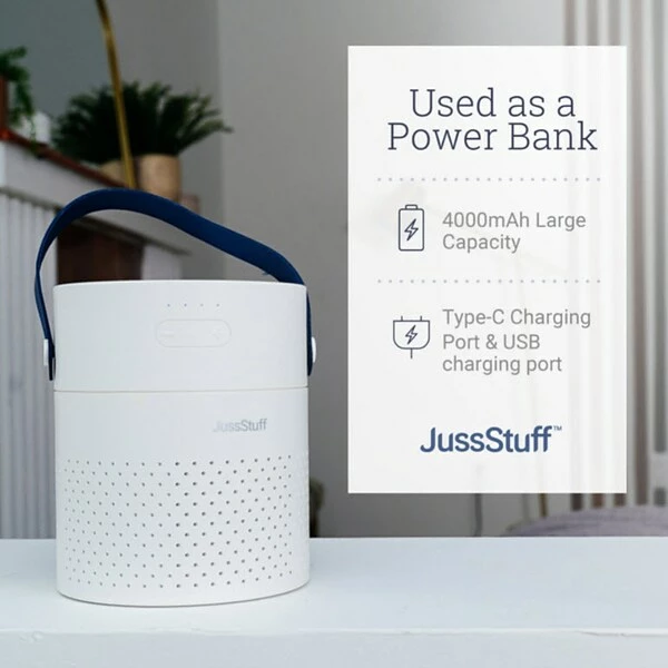 Humidifiers JussStuff Double Nozzle Humidifier, White (OJN100033) 7 Humidifiers JussStuff Double Nozzle Humidifier, White (OJN100033) - Image 5