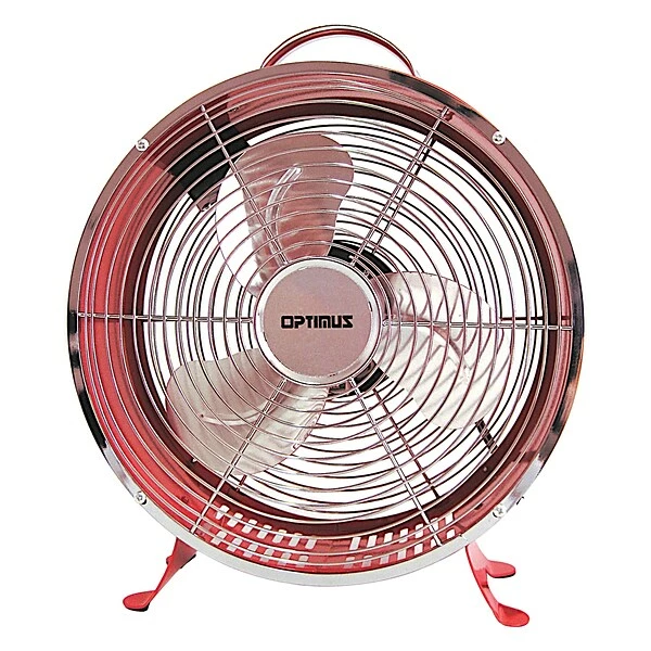 General Purpose Fans Optimus 10" 2-Speed Portable Retro Drum Fan, Red, (F-6310RD) 3 General Purpose Fans Optimus 10" 2-Speed Portable Retro Drum Fan, Red, (F-6310RD)