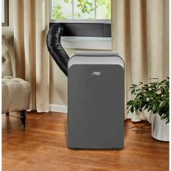 Air Conditioners Arctic King 12000 BTU Portable Air Conditioner, Temperature Sensing Remote, Gray (KAP12R1CGR )