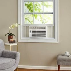 Arctic King Air Conditioners Arktic King 12000 BTU Window Air Conditioner, Temperature Sensing Remote, White (KAW12R1BWT)