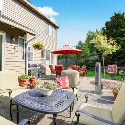 General Purpose Fans Lasko 41.59" 4 Speed Oscillating Floor Fan, Gray (YF202) -Lasko Sales sp181959555 s7