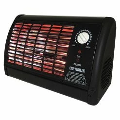 Heaters Optimus 1,320-Watt Portable Fan-Forced Radiant Heater With Thermostat, Black (H-2218BK) 12 Heaters Optimus 1,320-Watt Portable Fan-Forced Radiant Heater With Thermostat, Black (H-2218BK) -Lasko Sales sp191092264 s7