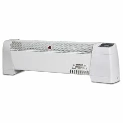Heaters Optimus 750-Watt/1,500-Watt Baseboard Convection Heater With Digital Display And Thermostat, 30-In., White (H-3603) -Lasko Sales sp191092273 s7