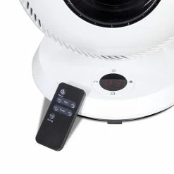 Fans Greentech Environmental PureFlow QT7 12.75"H 12-Speed Oscillating Fan With Remote Control, White (PFGT7V01US) -Lasko Sales sp34145420 s7