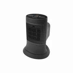 Heaters Honeywell 1500-Watt 5118 BTU Ceramic Electric Tower Heater, Dark Gray (HCE311V)