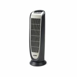 Heaters Lasko 1500-Watt Electric Heater, Gray/Silver (5160)