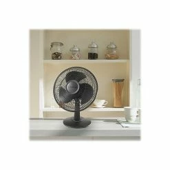 Lasko Fans Lasko 12" 3 Speed Oscillating Portable Fan, Black (2017)