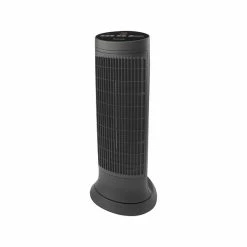 Heaters Honeywell 1500-Watt 5118 BTU Ceramic Electric Tower Heater, Dark Gray (HCE322V)