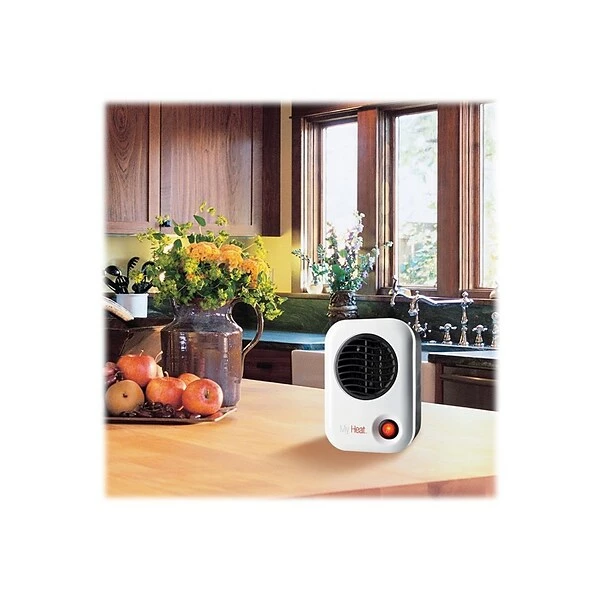 Lasko® Heaters Lasko MyHeat 200-Watt Electric Heater, White/Black (101) 3 Lasko® Heaters Lasko MyHeat 200-Watt Electric Heater, White/Black (101)