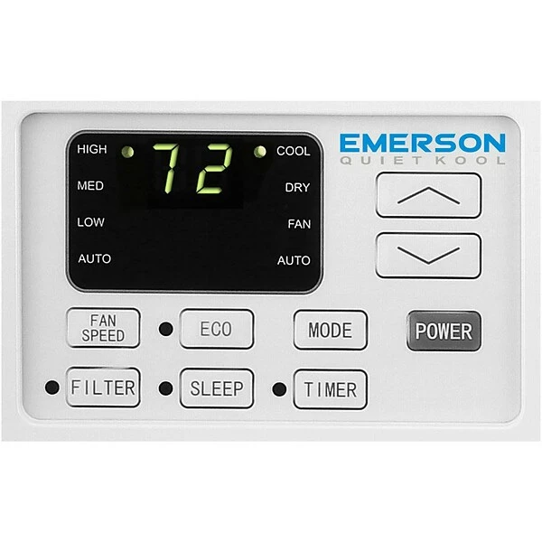 Air Conditioners Emerson Quiet Kool 6,000 BTU 115V Window Air Conditioner With Remote Control 4 Air Conditioners Emerson Quiet Kool 6,000 BTU 115V Window Air Conditioner With Remote Control - Image 2