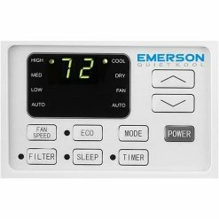 Alternative view of Air Conditioners Emerson Quiet Kool 8,000 BTU 115V Window Air Conditioner With Remote Control