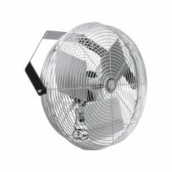 Fans TPI Corporation 18" Wall Fan, 3-Speed, Silver (LDF-18-TE)