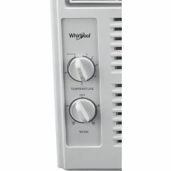 Air Conditioners Whirlpool 5,000 BTU 115V Window-Mounted Air Conditioner With Mechanical Controls
