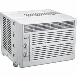 Air Conditioners Whirlpool 5,000 BTU 115V Window-Mounted Air Conditioner With Mechanical Controls 10 Air Conditioners Whirlpool 5,000 BTU 115V Window-Mounted Air Conditioner With Mechanical Controls -Lasko Sales sp6911402 s7