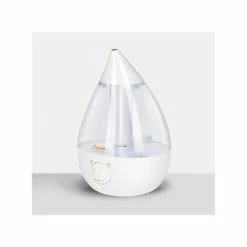 Humidifiers Crane Ultrasonic Cool Mist Tabletop Humidifier, 1-Gallon, For Rooms 500 Sq. Ft., Clear/White (EE-5301CW) -Lasko Sales sp75061561 s7