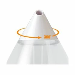 Humidifiers Crane Ultrasonic Cool Mist Tabletop Humidifier, 1-Gallon, For Rooms 500 Sq. Ft., Clear/White (EE-5301CW) -Lasko Sales sp75061562 s7