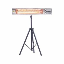Heaters Hanover 1500-Watt Electric Heater, Silver (HAN1053IC-TP)