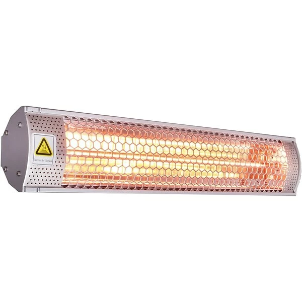 Heaters Hanover 1500-Watt Electric Heater, Silver (HAN1053IC-SD) 4 Heaters Hanover 1500-Watt Electric Heater, Silver (HAN1053IC-SD) - Image 2