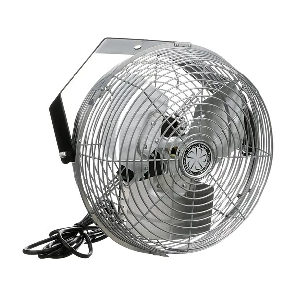 Fans TPI Workstation 15.25" 3-Speed Wall Fan, Gray Grill And Black Yoke (07986002) 8 Fans TPI Workstation 15.25" 3-Speed Wall Fan, Gray Grill And Black Yoke (07986002) - Image 6