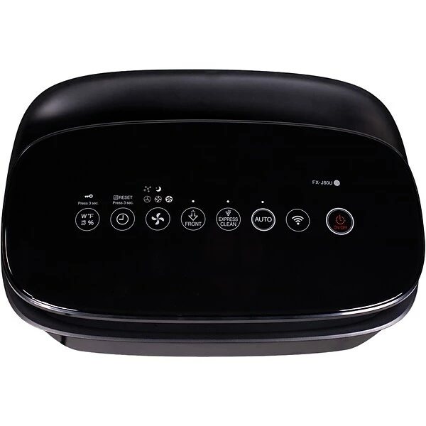 Honeywell QuietClean® Air Purifier Sharp Plasmacluster True HEPA Console Air Purifier, 3-Speed, White/Black (FX-J80UW) 9 Honeywell QuietClean® Air Purifier Sharp Plasmacluster True HEPA Console Air Purifier, 3-Speed, White/Black (FX-J80UW) - Image 7