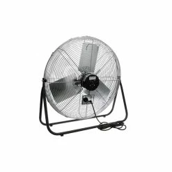 Fans TPI F-24H-TE 53" 3-Speed Floor Fan, Gray/Black (08540602)