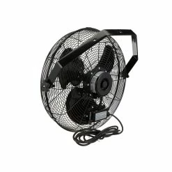 Fans TPI Workstation 21.5" 3-Speed Wall Fan, Black (08194502)
