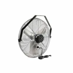 Fans TPI Workstation 27" 3-Speed Wall Fan, Gray/Black (08540702)