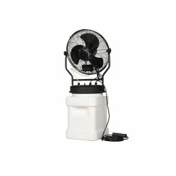 Fans TPI Self-Contained 3-Speed Portable Fan, Black (08775702)